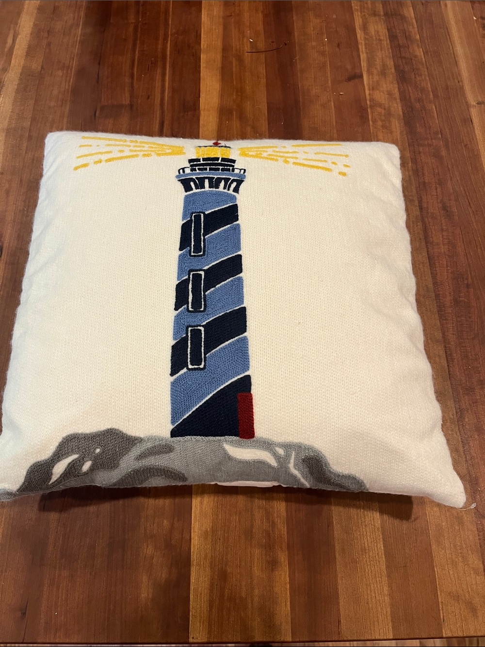 Pottery Barn Lighthouse Pillow ⚓️